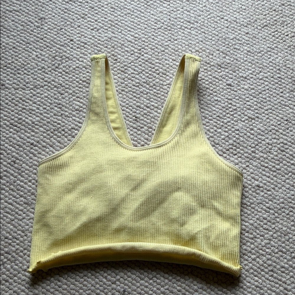 Spiritual Gangster Yellow Tank Top